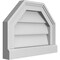 Ekena Millwork Octagonal Top Surface Mount PVC Gable Vent w/ 2"W x 2"P Brickmould Sill Frame, 16"W x 12"H GVPOT16X1203SN - alternate 3